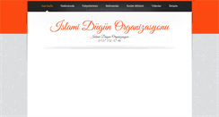Desktop Screenshot of islamidugunorg.com
